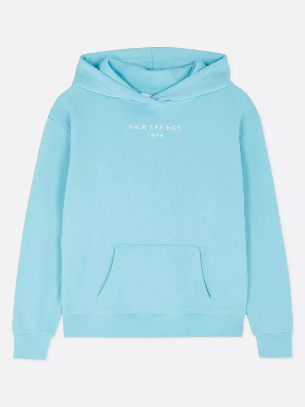 Bluza z kapturem, długim rękawem i nadrukiem