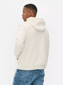 Bluza z kapturem i dekoltem ściąganym sznurkiem