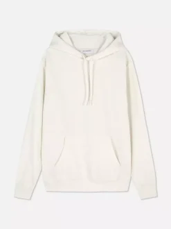 Bluza z kapturem i dekoltem ściąganym sznurkiem