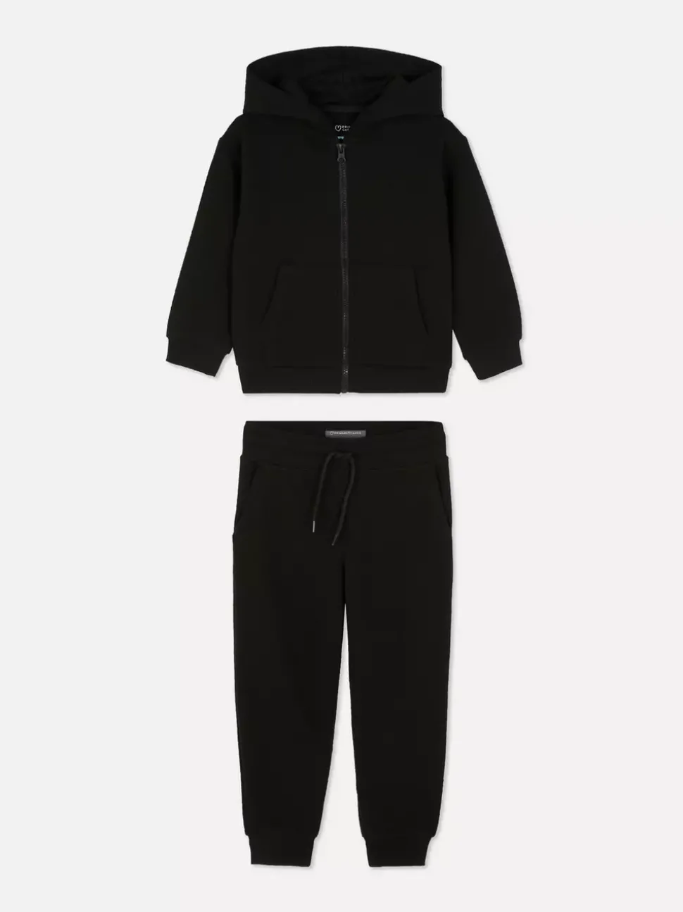 Bluza z kapturem i suwakiem oraz spodnie dresowe
