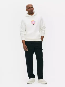 Bluza z kapturem z motywem pączka i Simpsonów