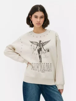 Bluza z nadrukiem Nirvana