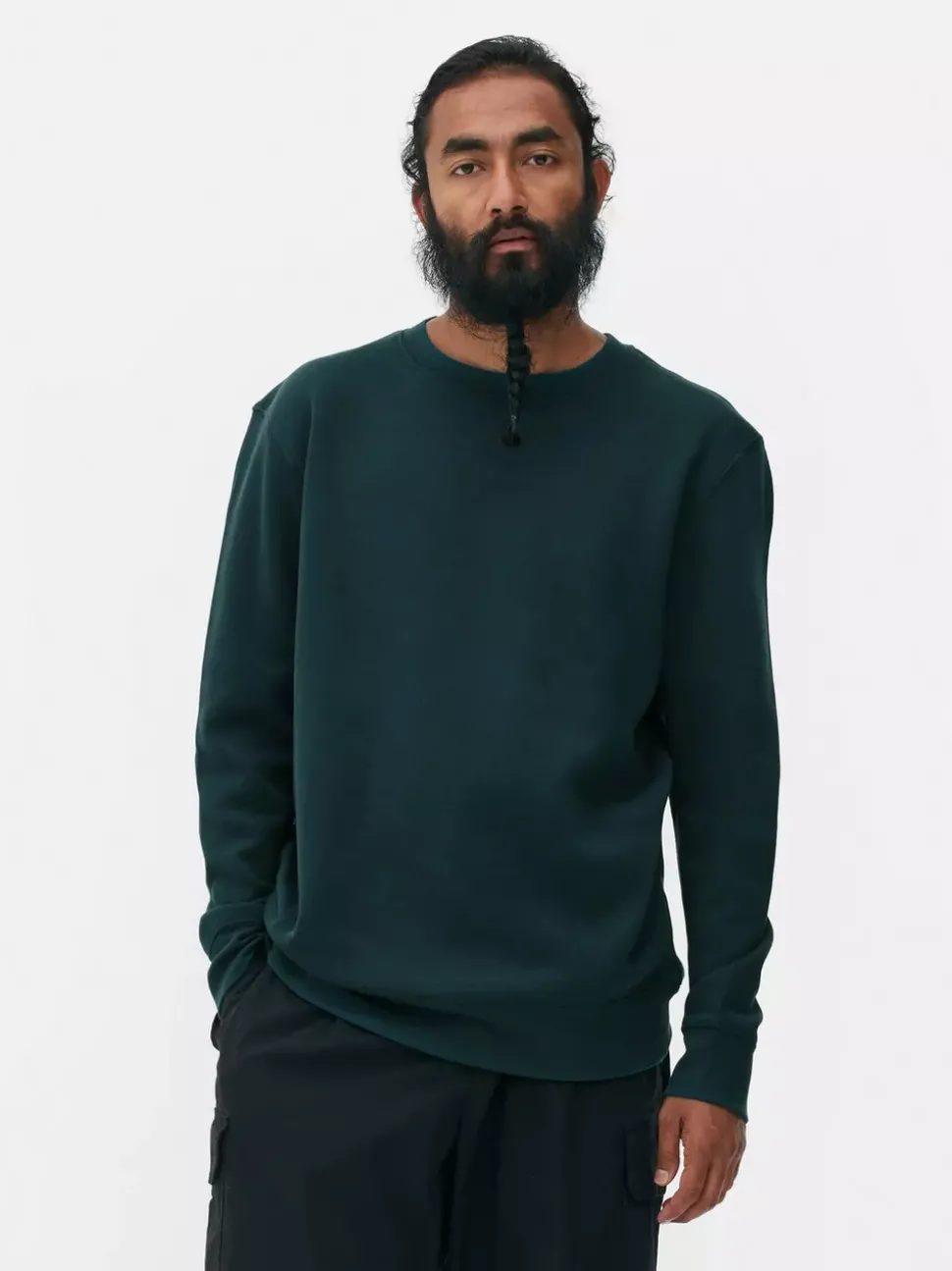 Bluza z okrągłym dekoltem