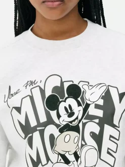 Bluza z okrągłym dekoltem i motywem Disneya