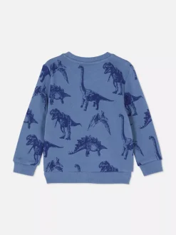 Bluza z okrągłym dekoltem i nadrukiem Jurassic World