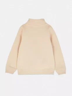 Bluza ze stójką zapinaną na suwak z przodu