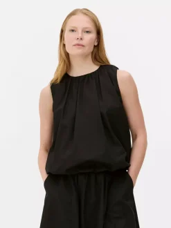 Bluzka bez rękawów o luźnym kroju The Edit