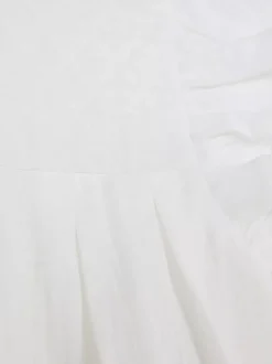 Bluzka z długim rękawem i żabotem