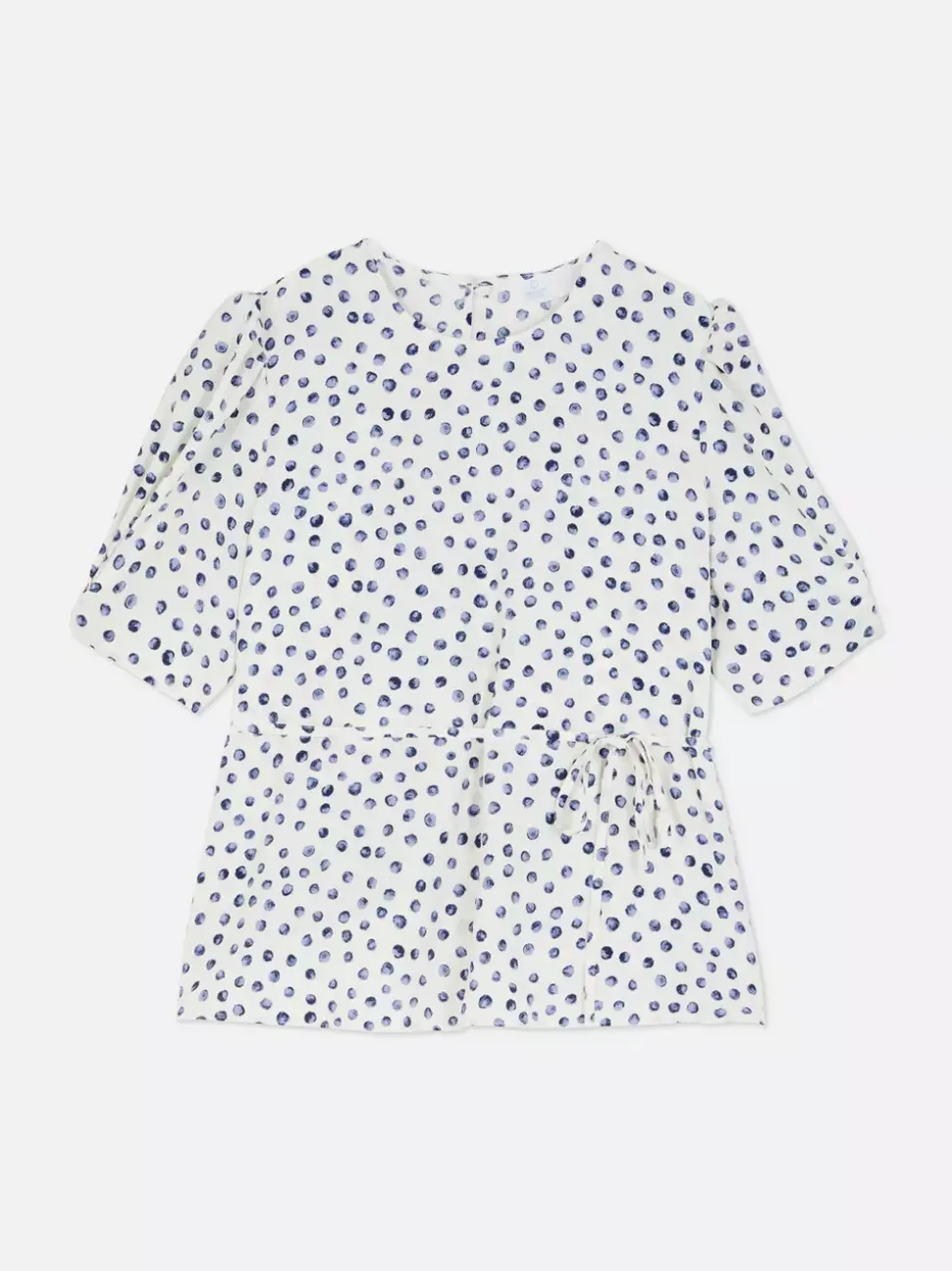 Bluzka z krótkim rękawem w kwiaty