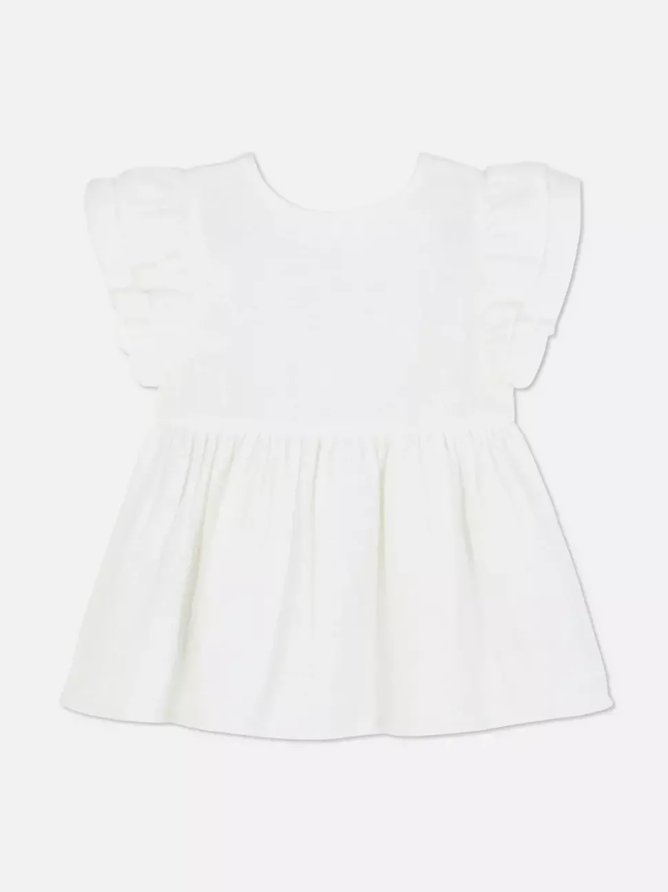 Bluzka z krótkim rękawem z muślinu