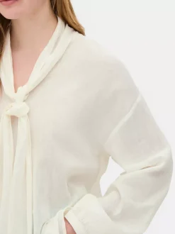 Bluzka z wiązaną kokardą The Edit