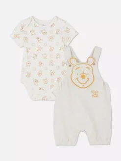 Body i ogrodniczki z Kubusiem Puchatkiem Disneya