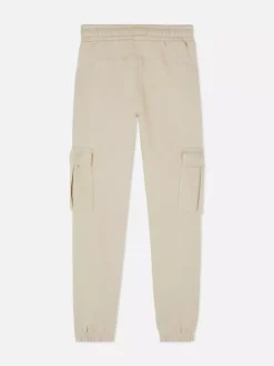 Bojówki dresowe z dżerseju