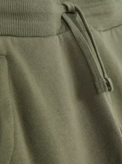 Bojówki dresowe ze sznurkiem ściągającym