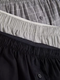 Bokserki w kratę, 3 pary