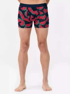 Bokserki z nadrukami owoców, 3 pary