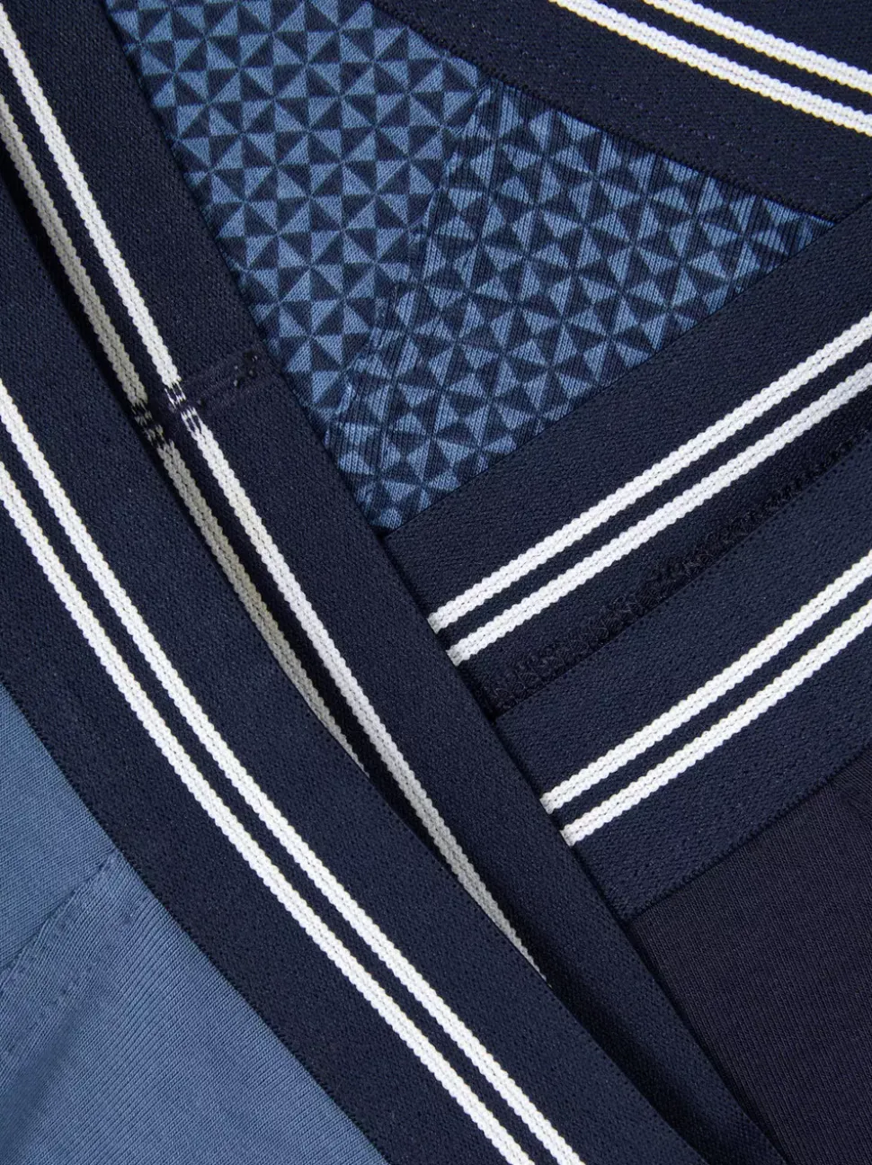 Bokserki z taśmą w paski, 3 pary