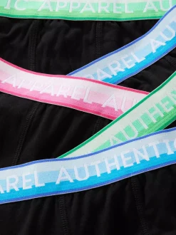 Bokserski z gumką w pastelowych kolorach, 5 par