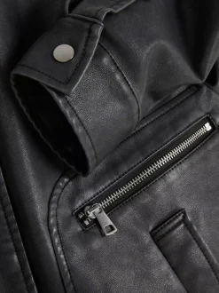 Bomberka ze sztucznej skóry