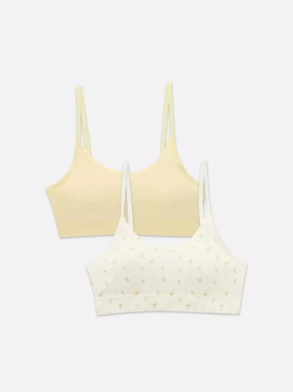 Braletki z głębokim dekoltem, 2 pary