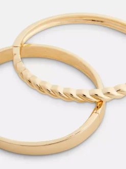 Bransoletka bangle z motywem liny The Edit