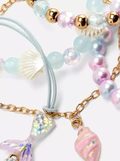 Bransoletki z motywem muszelek, 5 szt.