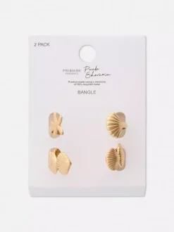 Bransoletki z muszelkami Paula Echevarría, 2 szt.