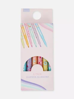 Brokatowe markery, 6 szt.