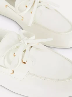 Buty żeglarskie ze sztucznej skóry