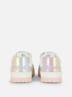 Buty sportowe z metalicznym wzorem i motywem Disneya