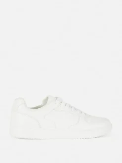 Buty sportowe z niską cholewką i panelami