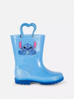 Błyszczące podświetlane kalosze ze Stichem Disneya