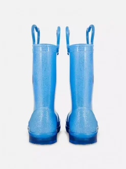 Błyszczące podświetlane kalosze ze Stichem Disneya