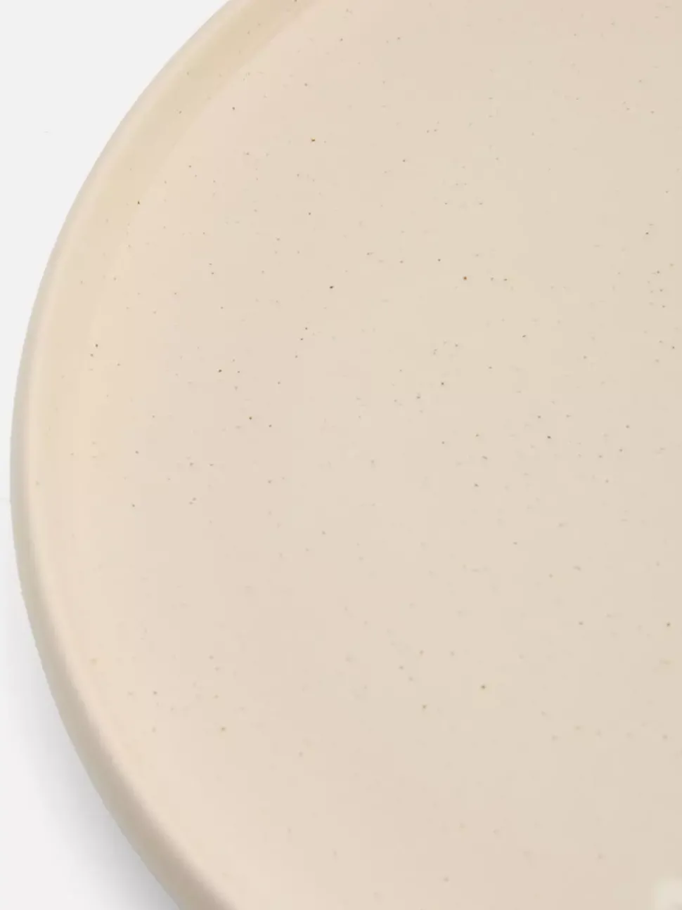 Ceramiczny talerz do przystawek w drobne plamki