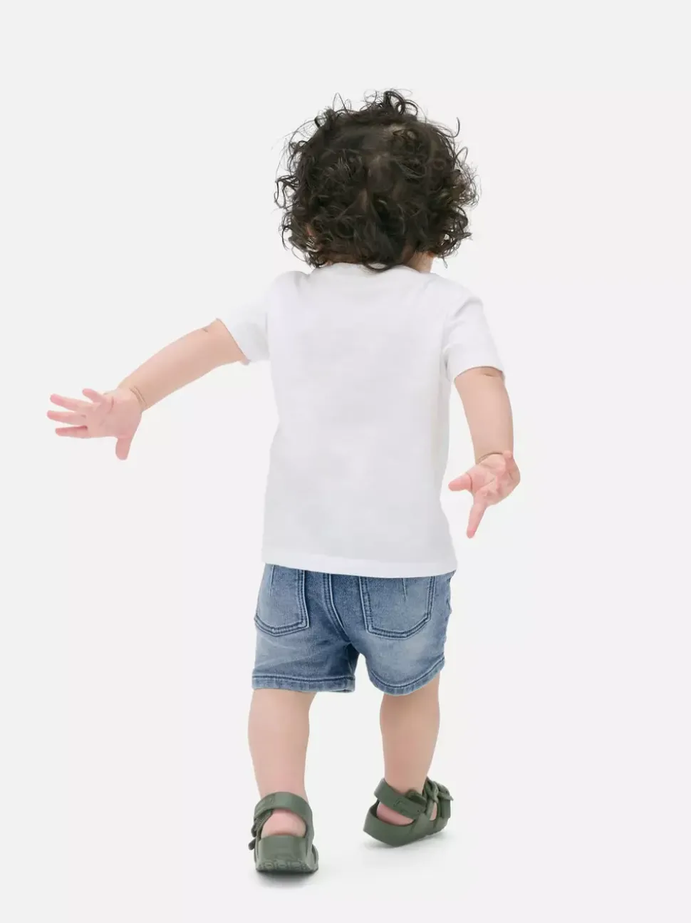 Chłopięce szorty dresowe w stylu jeansów