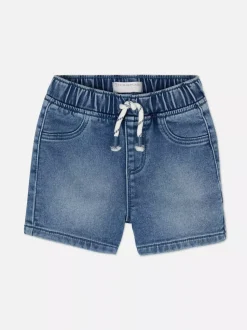 Chłopięce szorty dresowe w stylu jeansów