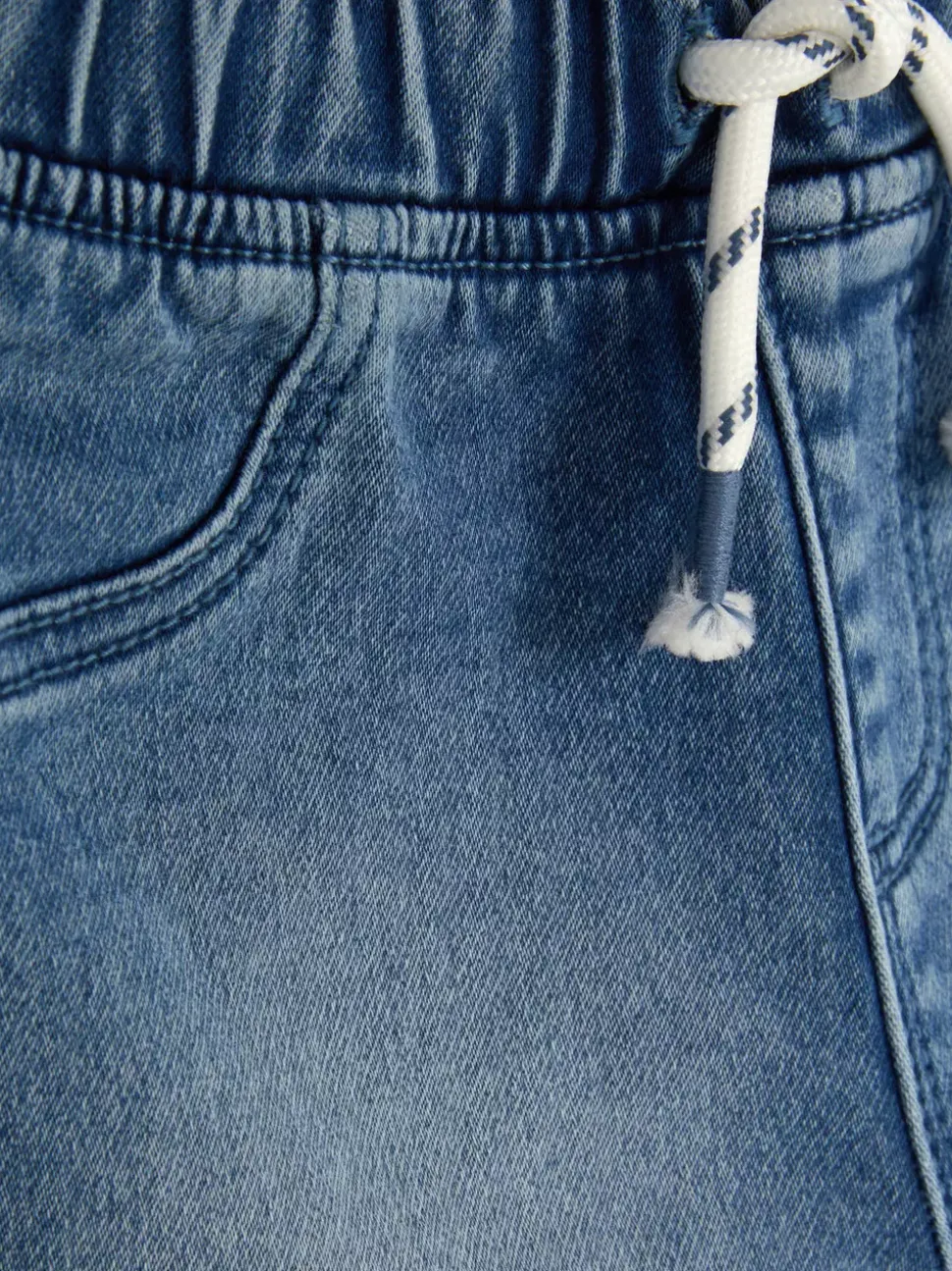 Chłopięce szorty dresowe w stylu jeansów