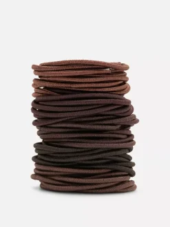 Cienkie gumki do włosów, 60 szt.