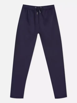 Ściągane sznurkiem spodnie dresowe ze zwężanymi nogawkami