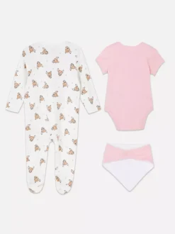 3-częściowy komplet dla noworodka z Bambim Disneya