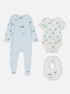 3-częściowy komplet dla noworodka ze Stichem Disneya