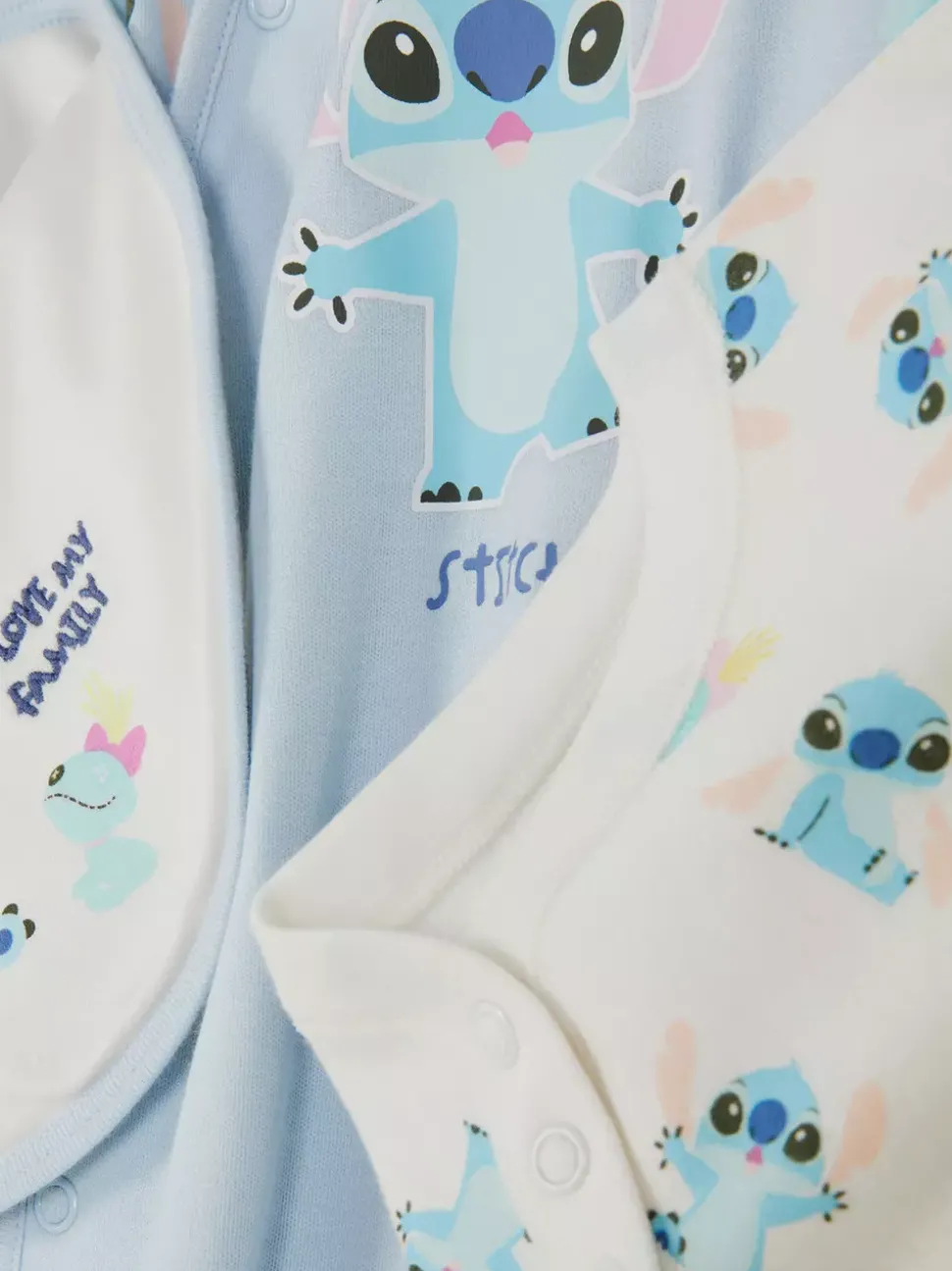 3-częściowy komplet dla noworodka ze Stichem Disneya