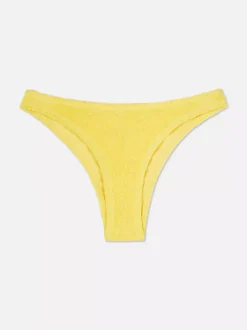 Dół od bikini w paski z wysokimi wycięciami