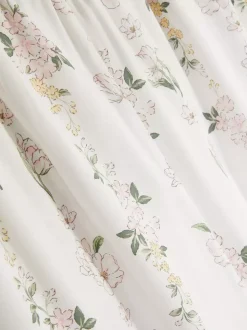 Dół od piżamy z kwiatowym nadrukiem