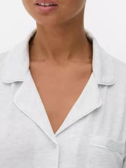 Dżersejowa piżama typu boyfriend