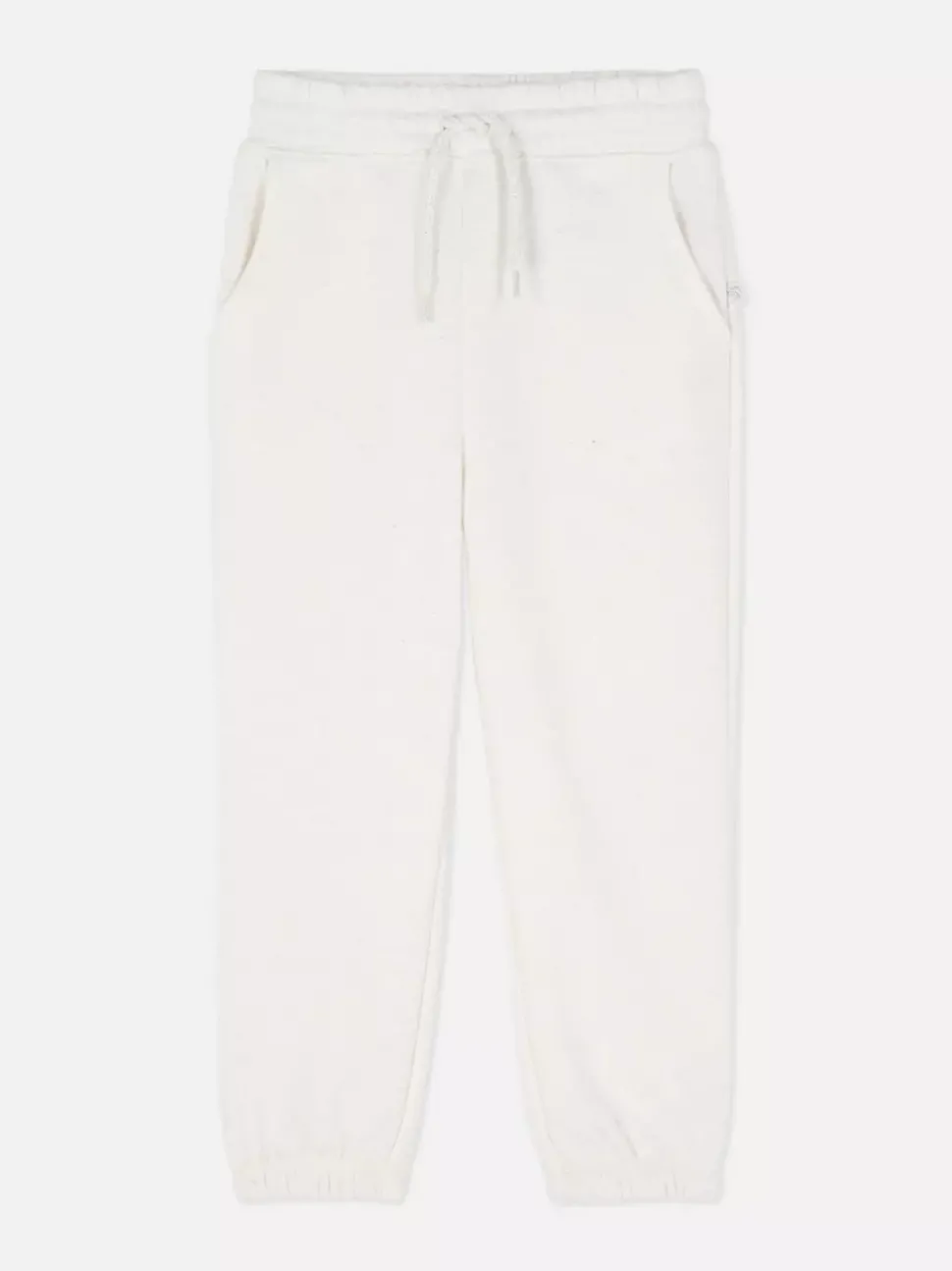 Dżersejowe spodnie dresowe ze sznurkiem