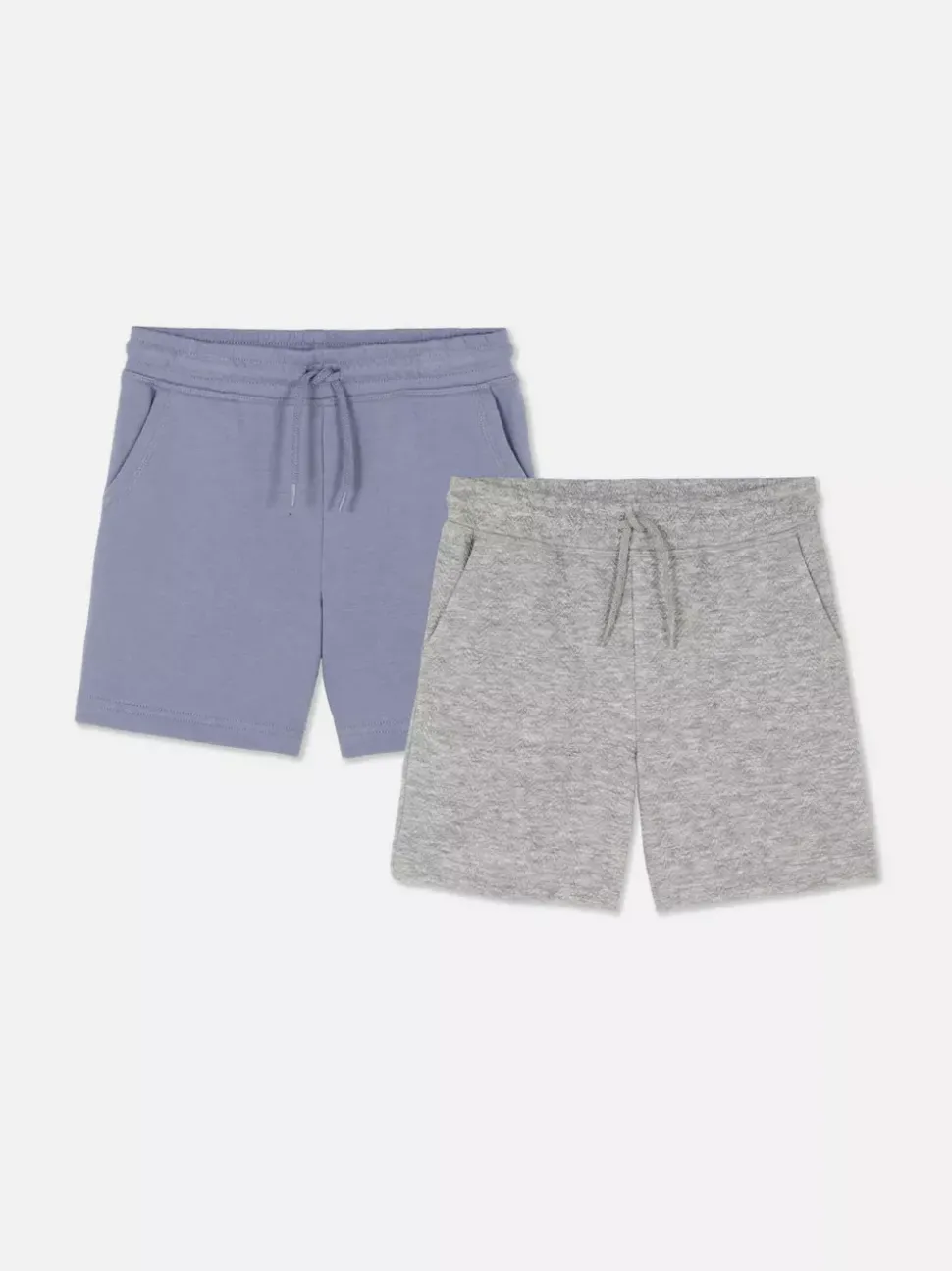 Dżersejowe szorty ściągane sznurkiem, 2 pary