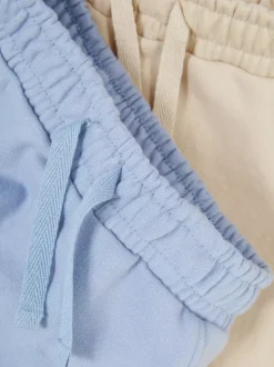 Dżersejowe szorty ściągane sznurkiem, 2 szt.