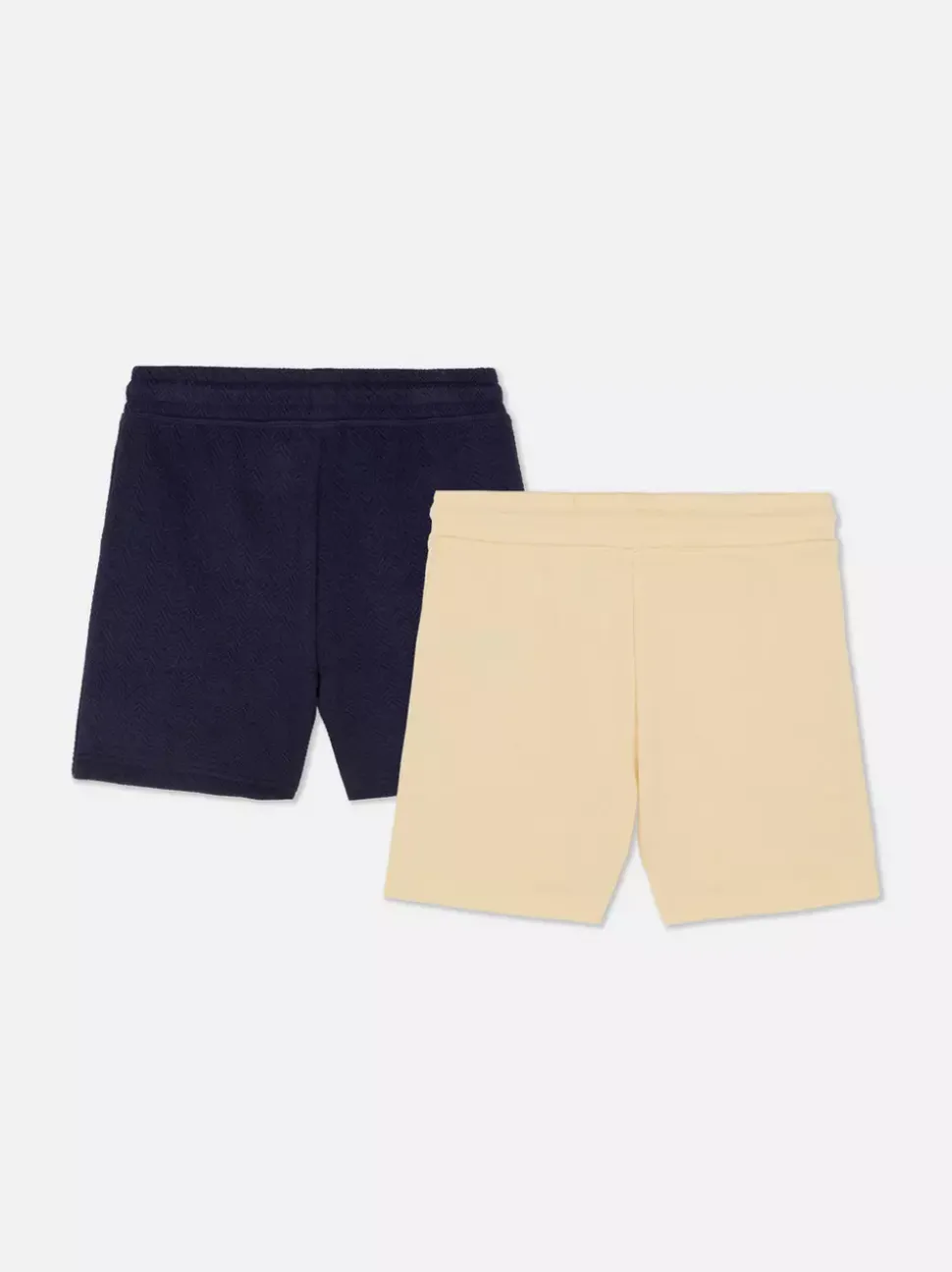 Dżersejowe szorty ściągane sznurkiem, 2 pary