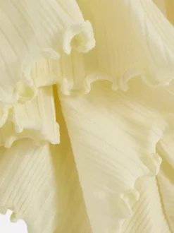 Dżersejowe szorty od piżamy z muszelkowym brzegiem